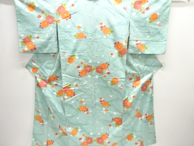 JAPANESE KIMONO / KOMON / KIKU & UME